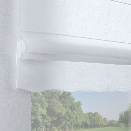 Roleta rzymska Florencja 120x150 prześwitująca, biała