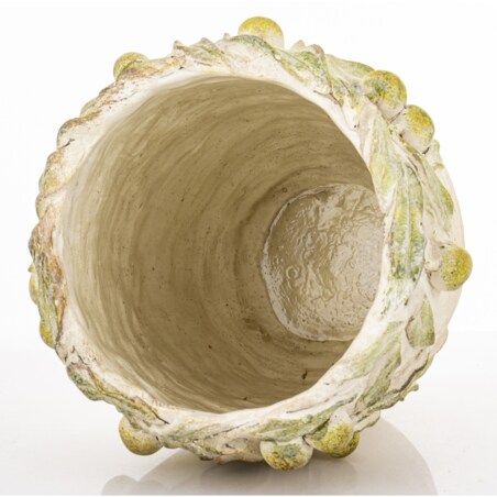 Osłonka cementowa 23x21x21 cm ADECALIS-2 beżowa medium