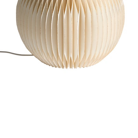 Dekoracja świąteczna Lampa stołowa BANGA Bałwan 51 cm Beżowy