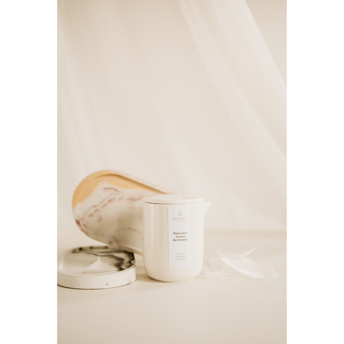 Naturalna świeca do masażu Natural Massage Oil Candle