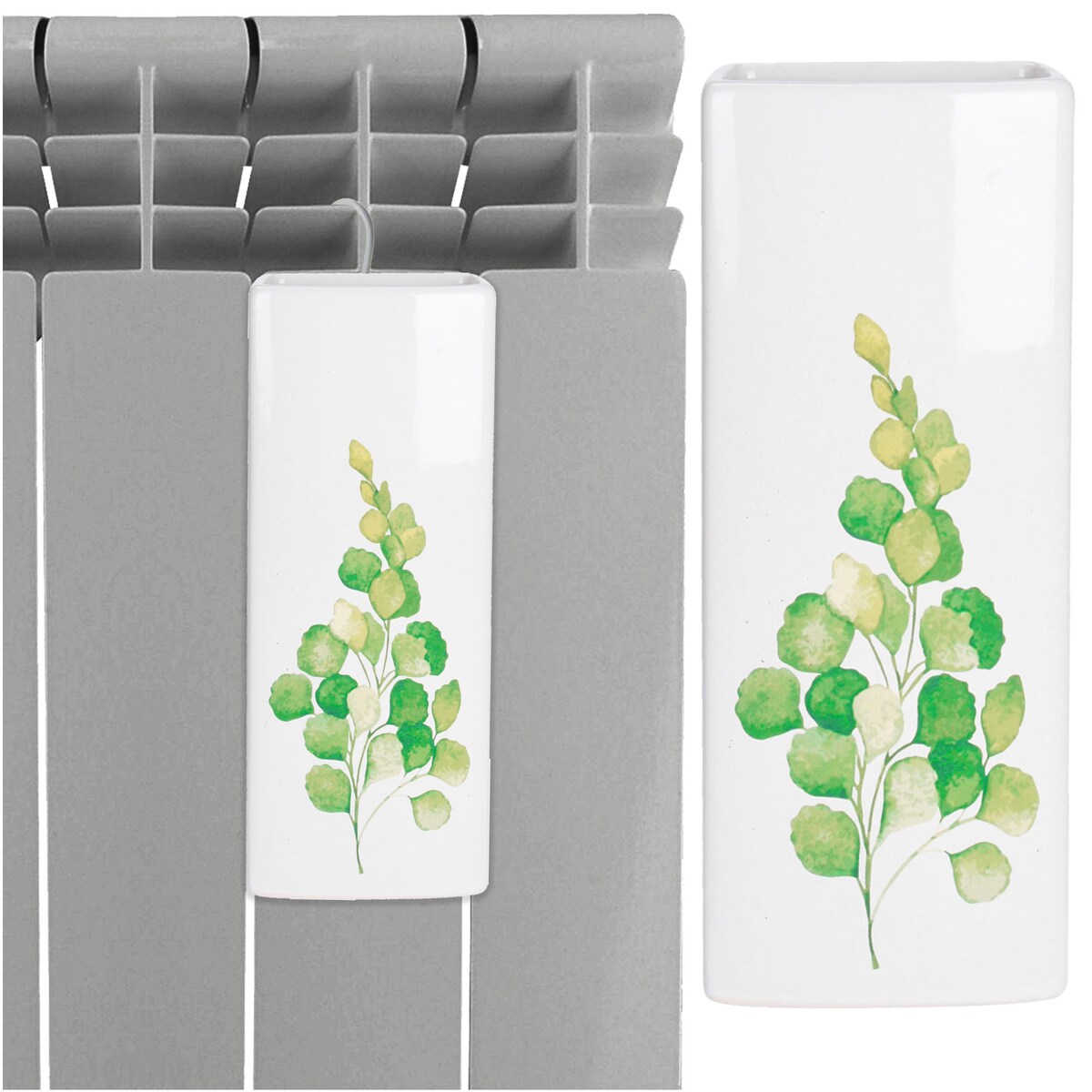 Nawilżacz Powietrza Na Kaloryfer Grzejnik Pojemnik Kwiaty Eukaliptus