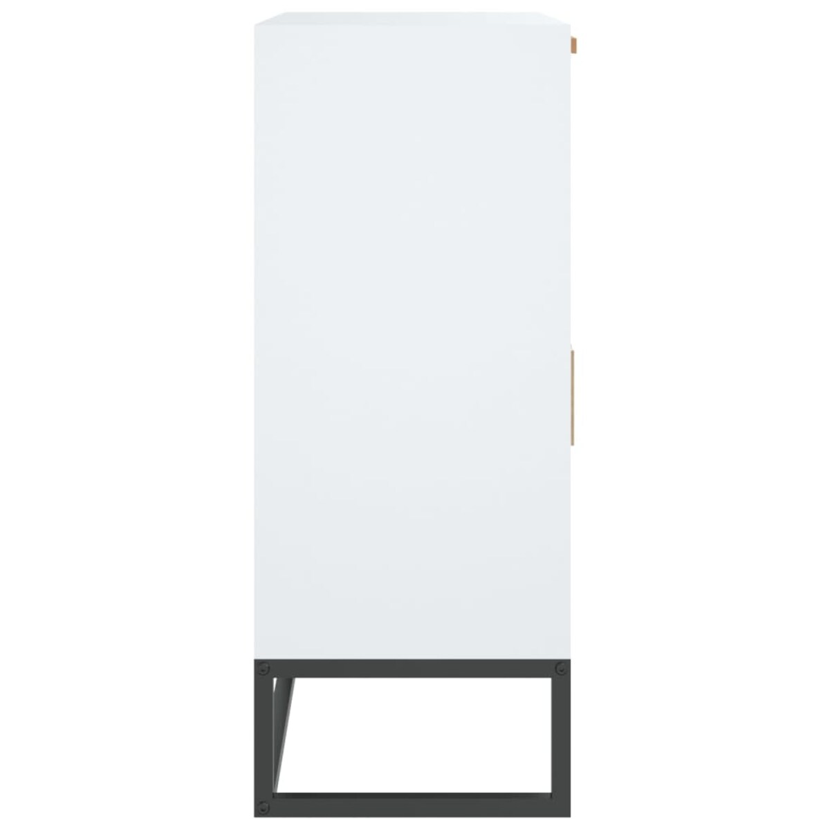 vidaXL Szafka, biała, 60x30x75 cm, materiał drewnopochodny