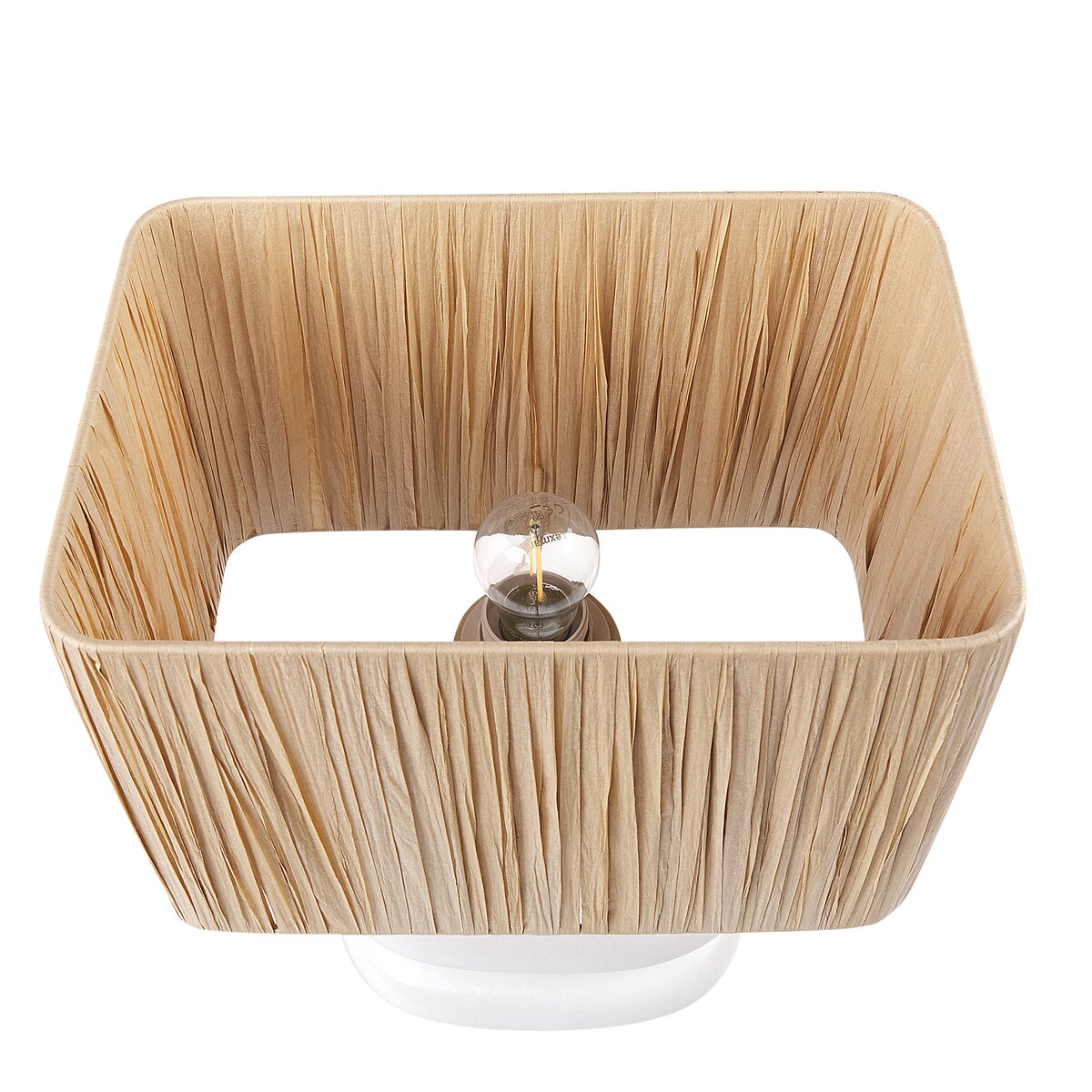 Lampa stołowa JUDY Ceramika Biały