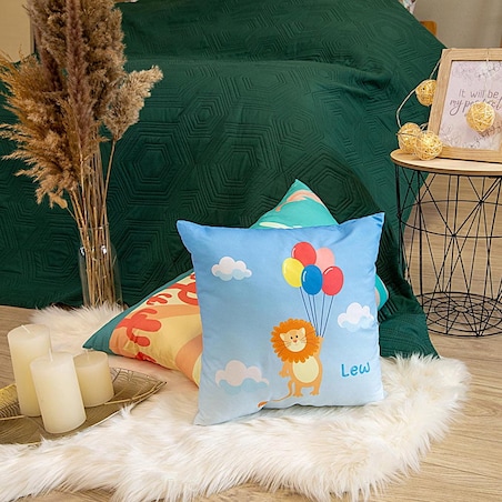 Poduszka przytulanka Lew 40x40