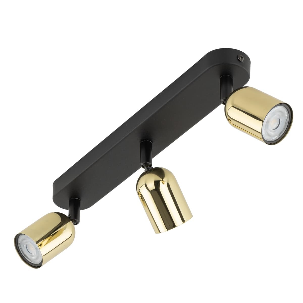 Reflektorki sufitowe potrójne Top 6032 TK Lighting tuby metalowe złote