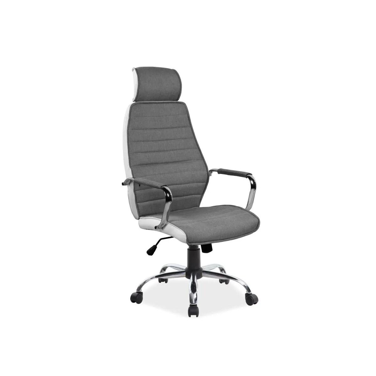 Fotel biurowy Q-035 szary