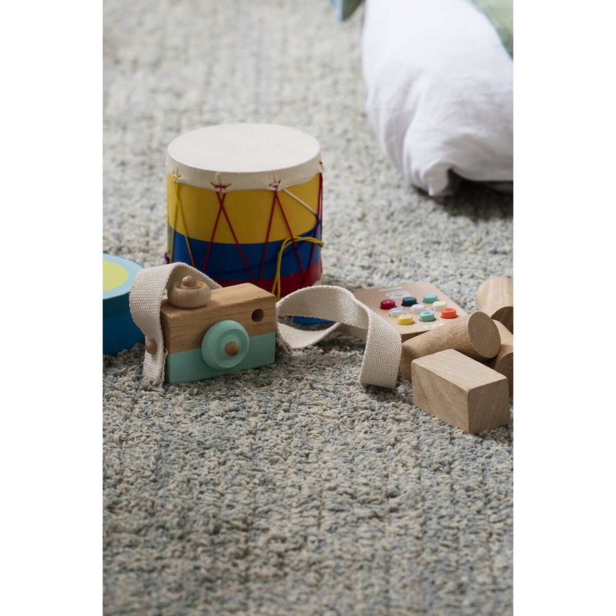 Dywan Bawełniany Twin Vintage Blue 80x140 cm Lorena Canals