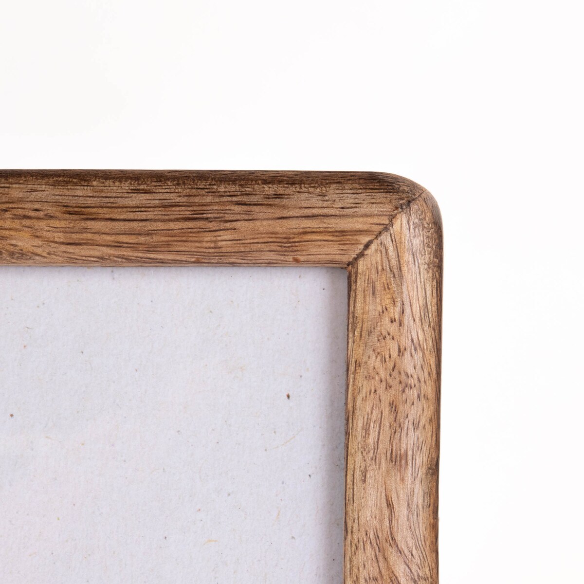 Drewniana ramka na zdjęcie, stojąca, z drewna mango, 13 x 18 cm