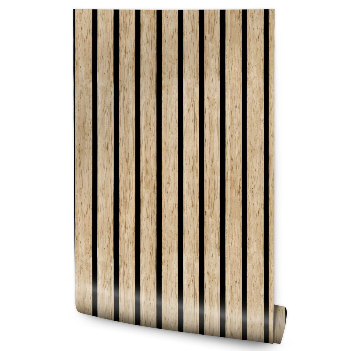 Tapeta Lamele Dąb Sonoma