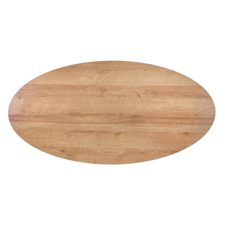 STOLIK KAWOWY Paola dąb złoty OWALNY 120x60x41 cm Z SZUFLADĄ