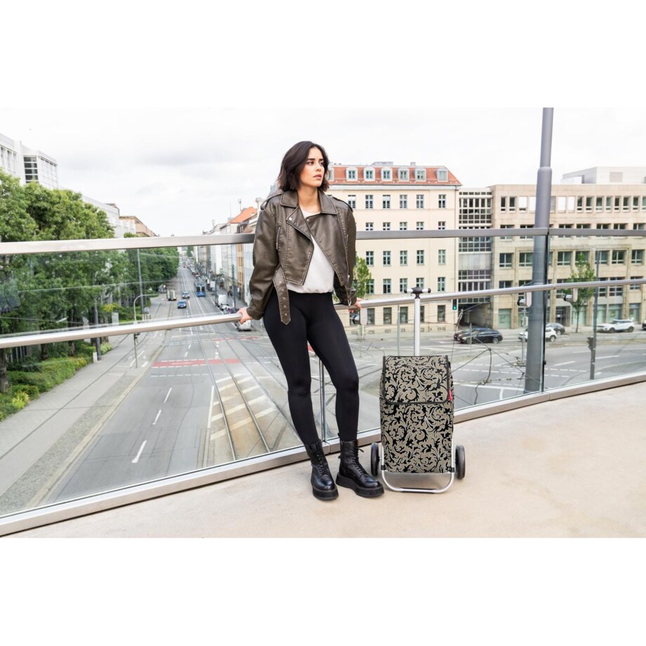 Wózek SHOPPING TROLLEY, baroque marble