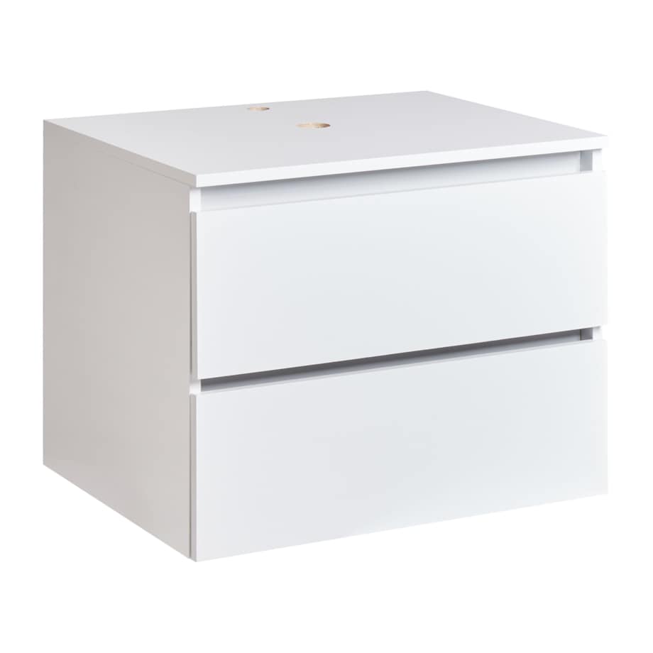 Wisząca szafka pod umywalkę SERRA 60 cm Biały