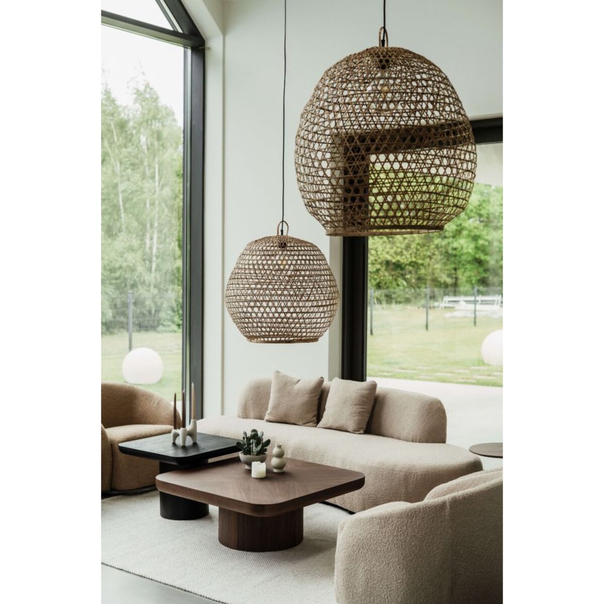 LAMPA BOHO OKRĄGŁA DUŻA
