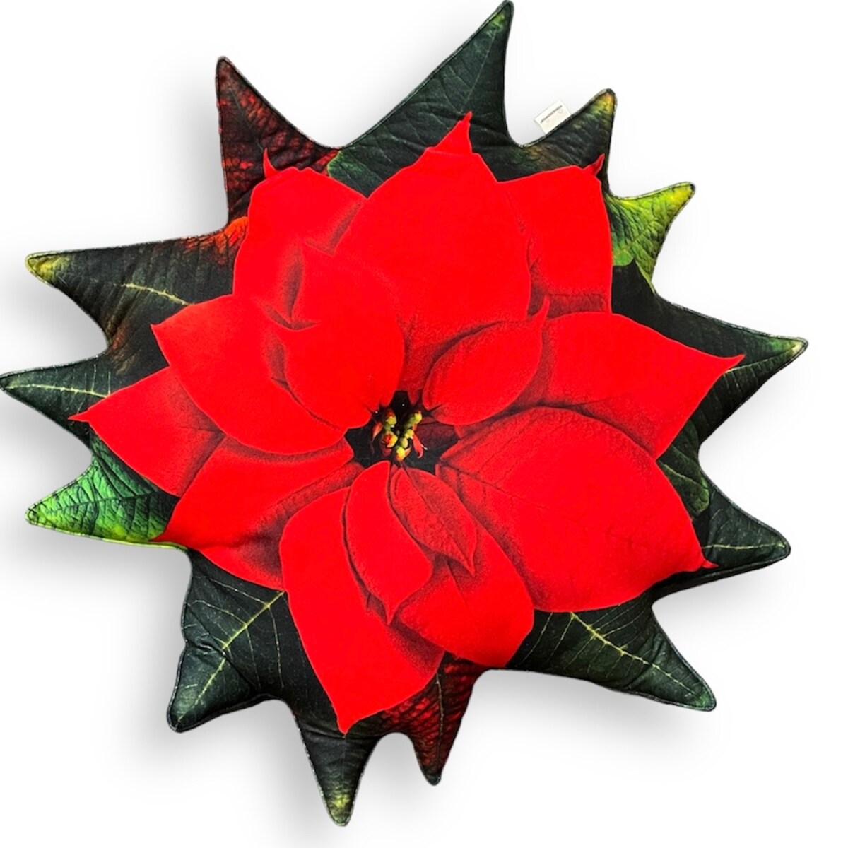 Poduszka duża Gwiazda Betlejemska czerwona Poinsencja Poduszkownia