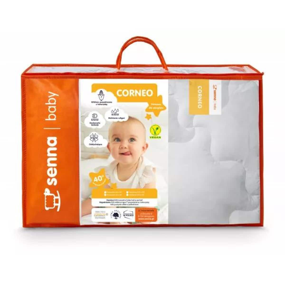 Komplet pościeli dziecięcej 90x120 + 40x60 CORNEO Senna Baby