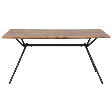 Stół do jadalni AMSTERDAM Ciemnobrązowy 160 cm 90 cm