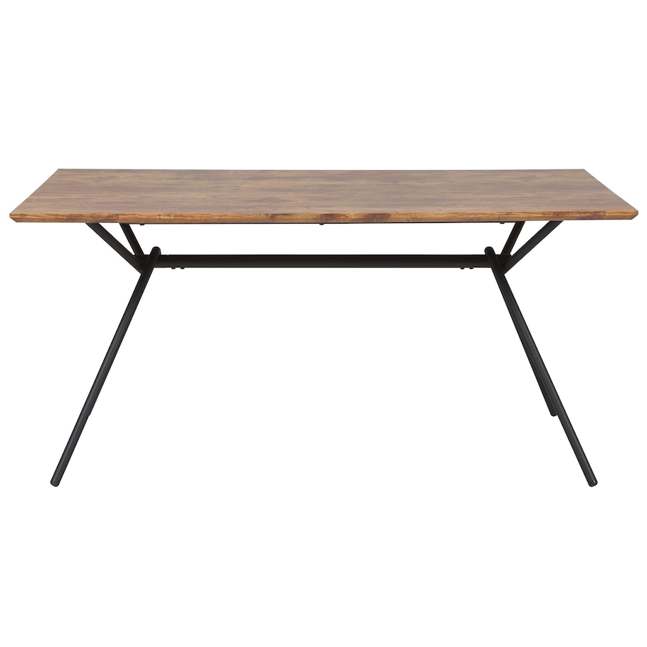 Stół do jadalni AMSTERDAM Ciemnobrązowy 160 cm 90 cm