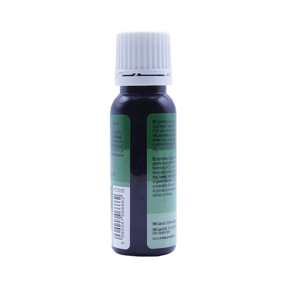 PME Naturalny barwnik spożywczy w płynie 25 ml ciemnozielony