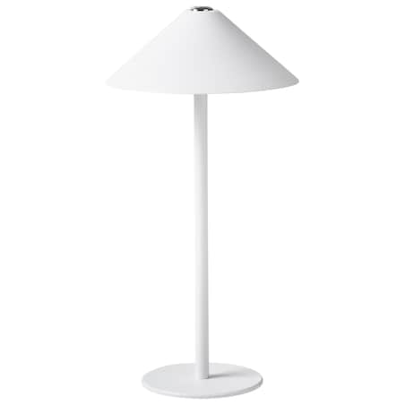 Bezprzewodowa lampa stołowa LED FRANCOLI Ze ściemniaczem Metal Biały