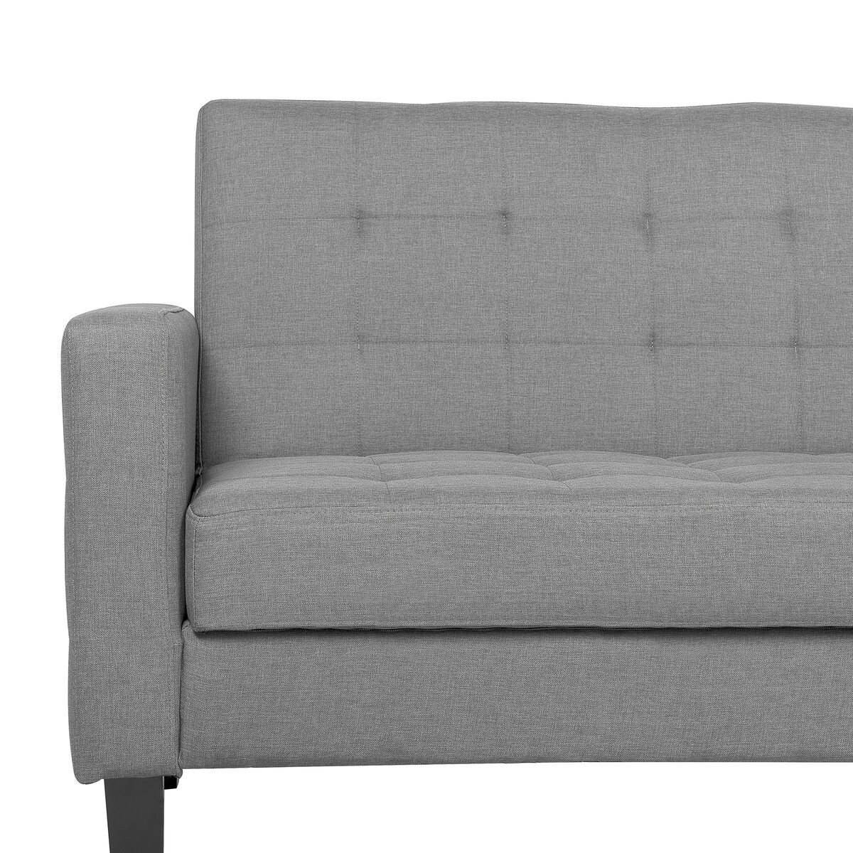 Sofa rozkładana dla 3 osób VEHKOO Jasnoszary