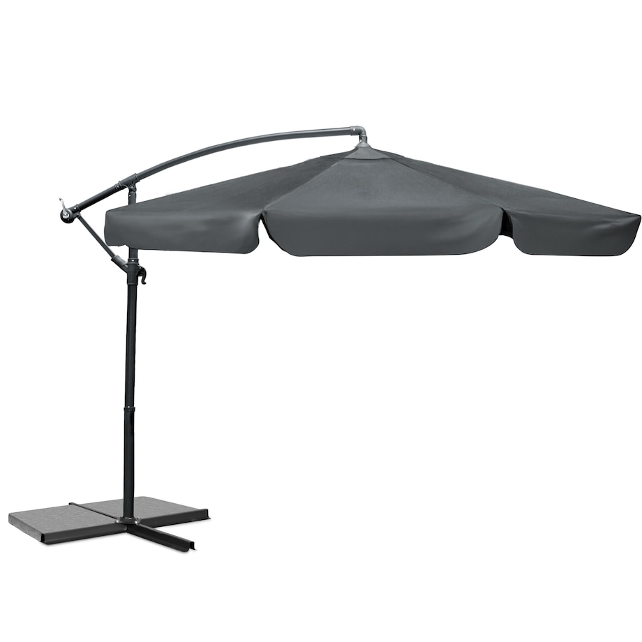 Parasol ogrodowy z wysięgnikiem pokrowiec 6 segmentów ø 350cm Plonos