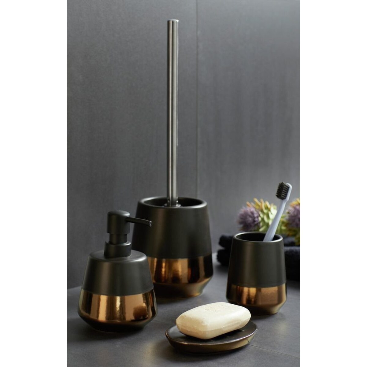 Dozownik na mydło w płynie BRANDOL, ceramika, WENKO