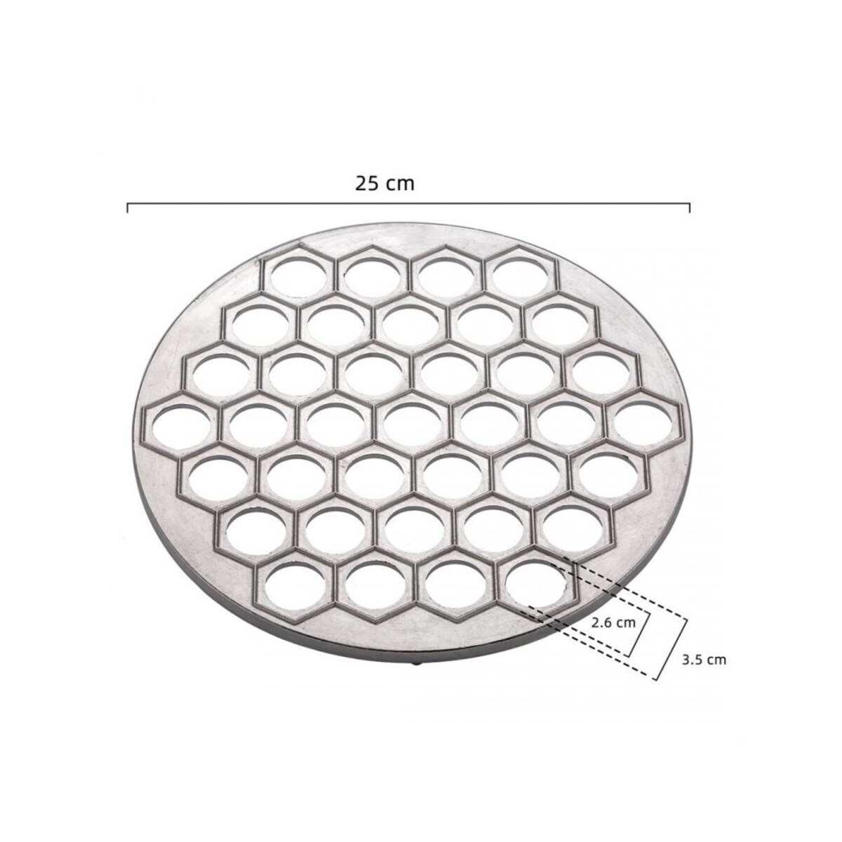 Elitehoff forma wykrawacz do pierogów uszek pielmieni 48691