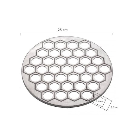 Elitehoff forma wykrawacz do pierogów uszek pielmieni 48691