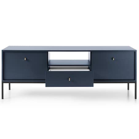 Szafka RTV Evora granatowa
