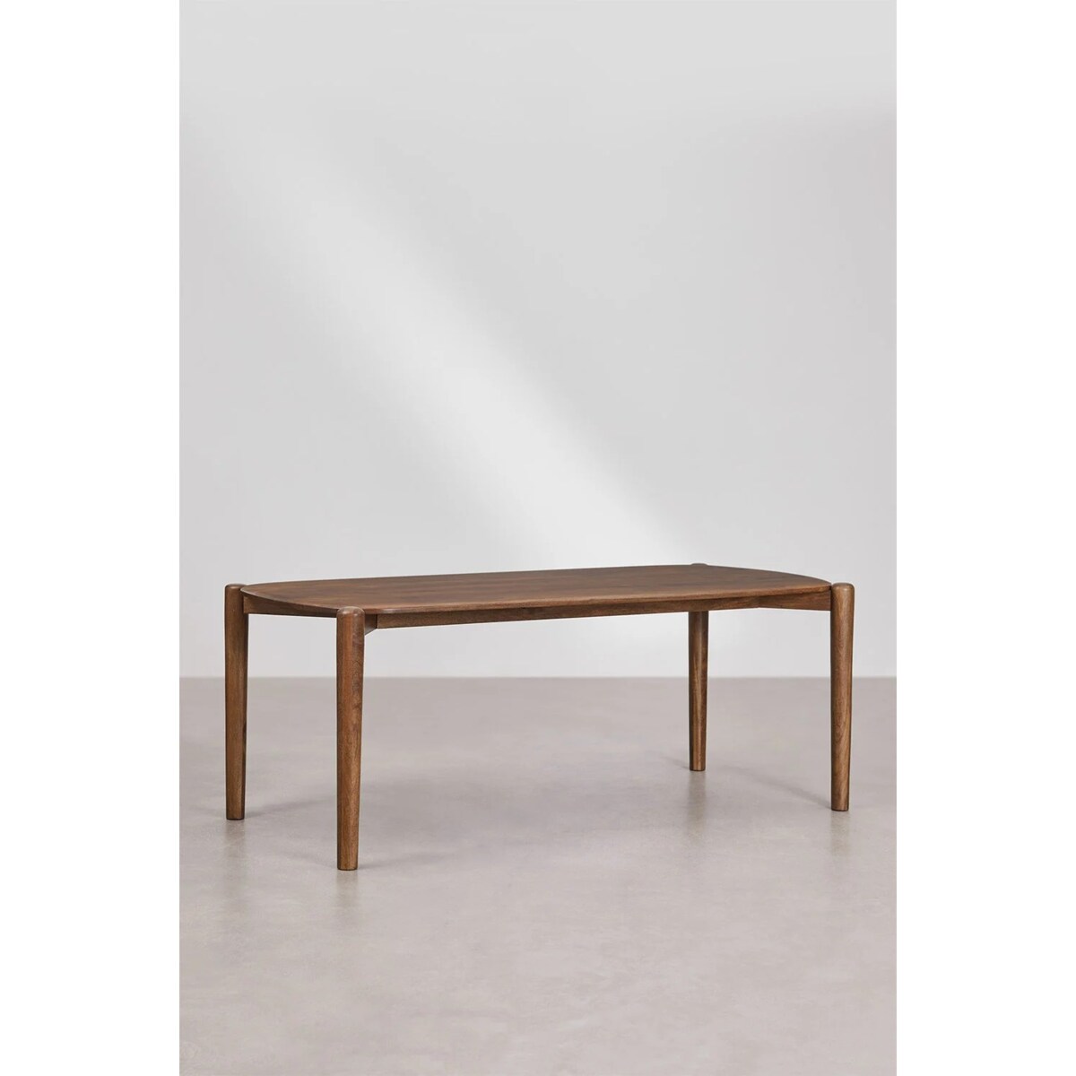 Stół prostokątny z drewna mango, 200x90 cm, Gina