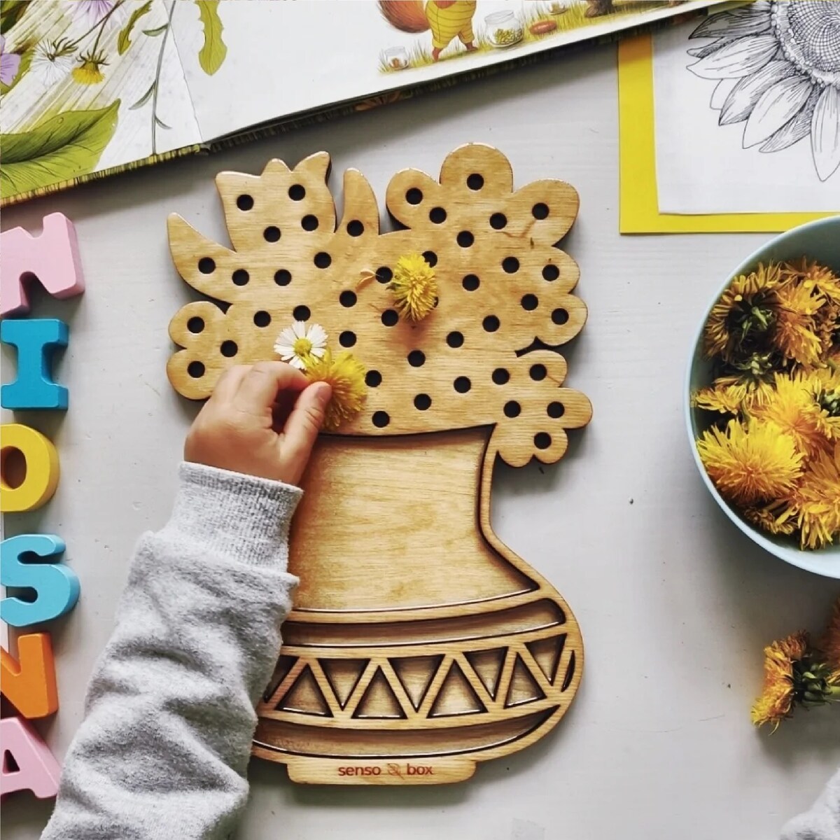 Wysypywanka sensoryczna Wazon