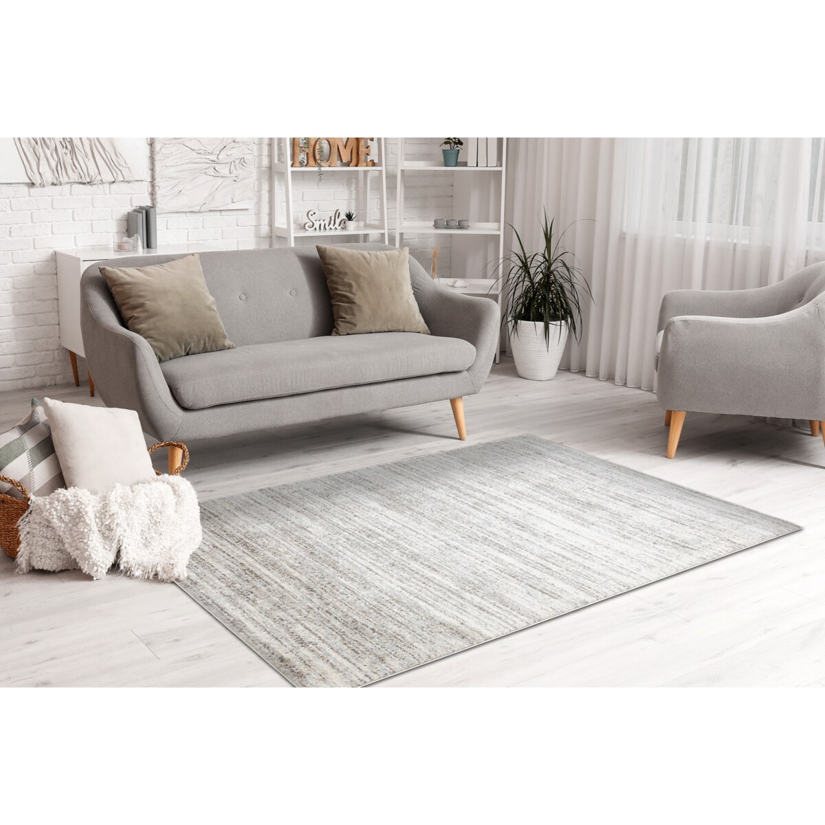 Dywan FUSION 7156 krem - Melanż, nowoczesny, 160x220 cm