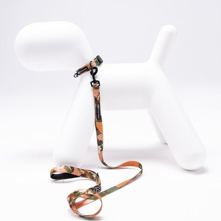 Obroża dla psa lub kota "Wie wiórka co dobre" - Szerokość taśmy: 38mm, Rozmiar: M