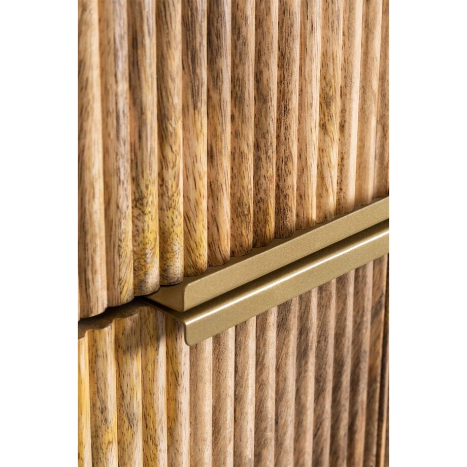 Wysoki kredens z drewna mango Baty Design