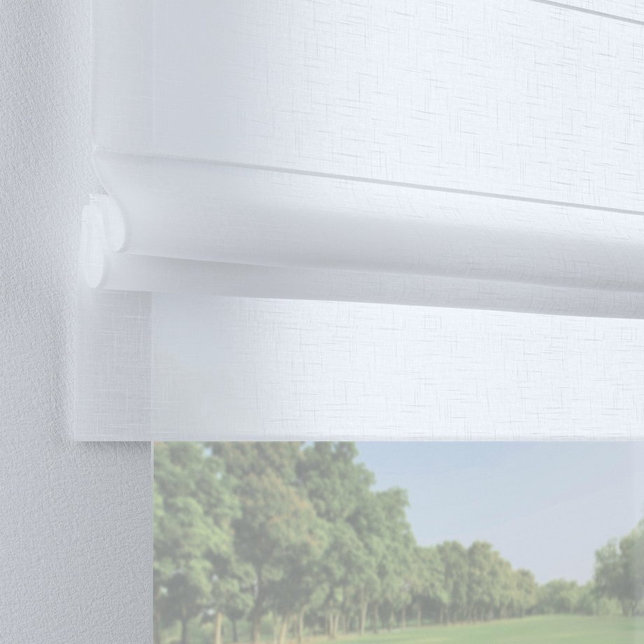 Roleta rzymska Padva 130x170 prześwitująca, biała