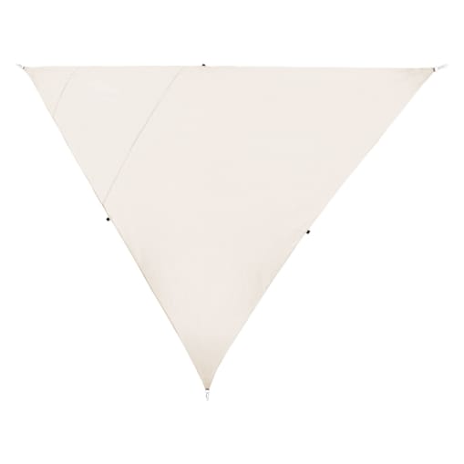 Żagiel przeciwsłoneczny trójkątny 300 x 300 x 300 cm beżowy LUKKA
