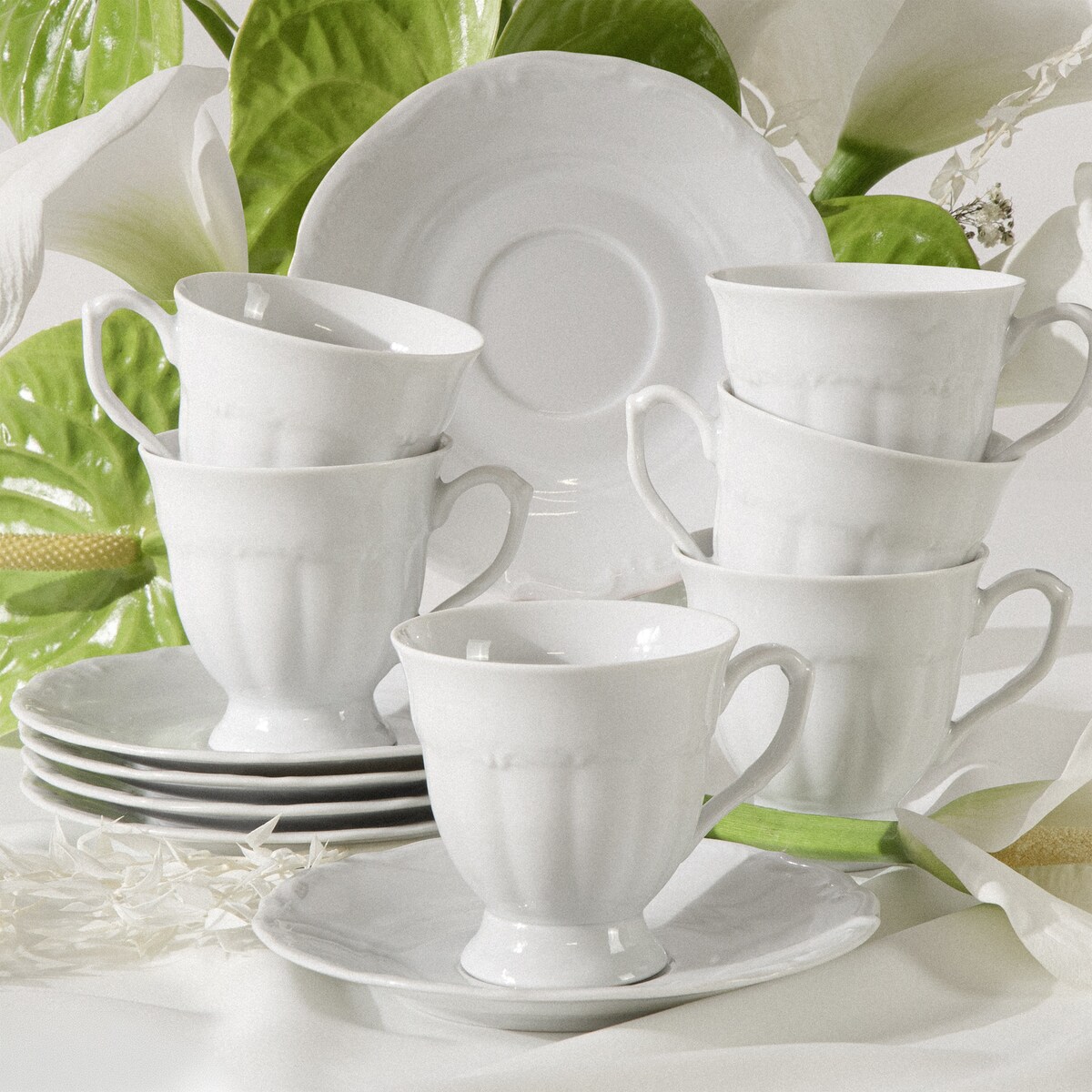 Filiżanka ze spodkiem 6 szt. MARIA TERESA