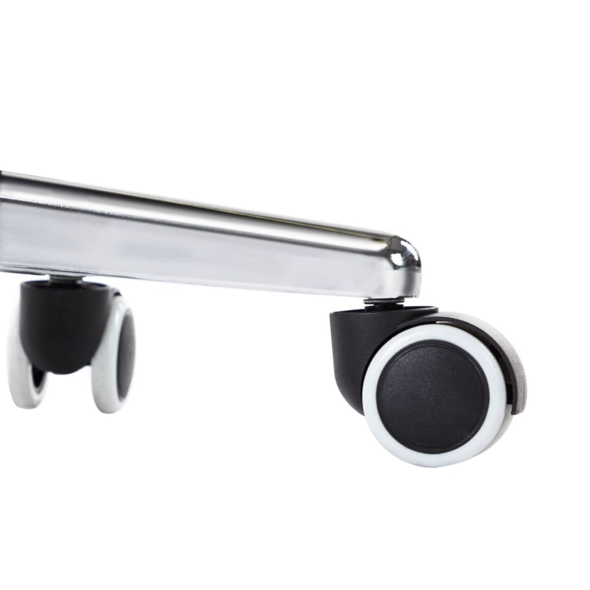 vidaXL Krzesła stołowe, 2 szt., niebieskie, obite tkaniną