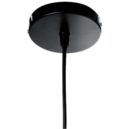 Lampa wisząca TURABO Rattan Czarny/ biały