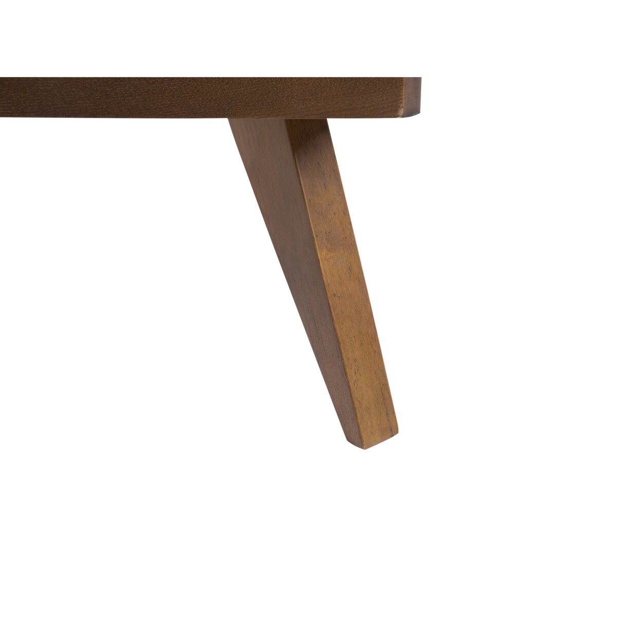 Łóżko 140 x 200 cm ciemne drewno BERRIC