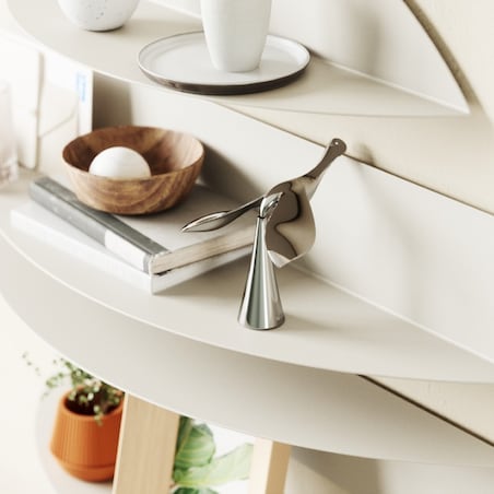 Otwieracz do butelek srebrny Tipsy, Umbra