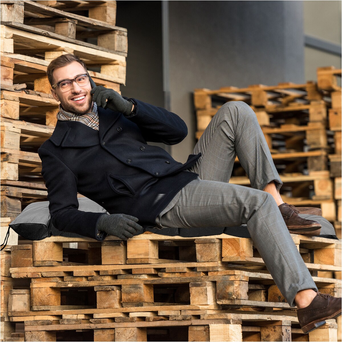 Poduszka Ogrodowa Na Huśtawkę Ławkę 120X40 Cm Na Meble Palety Wodoodporna Szara