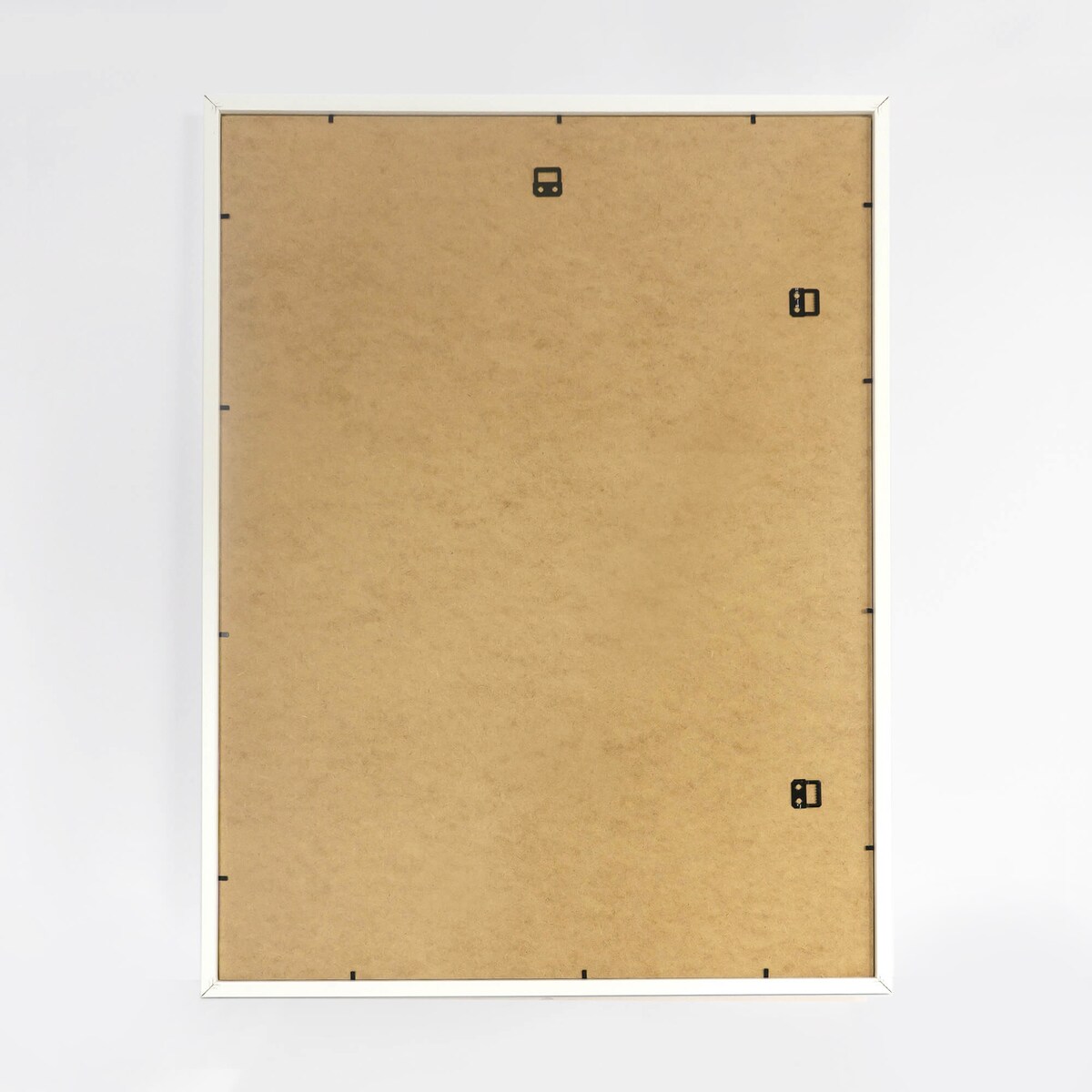 Ramka na zdjęcia z passe partout ramka 60x80 cm z okienkiem passe partout na zdjęcie 40x60 cm kolor biały FRAMAI®