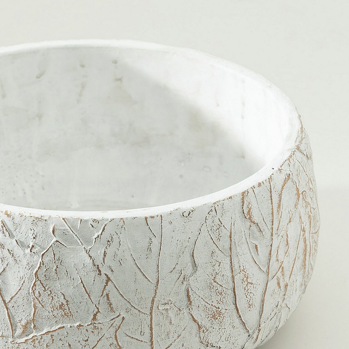 Osłonka na doniczkę Leaf I 25x25x11 cm, 25x25x11 cm