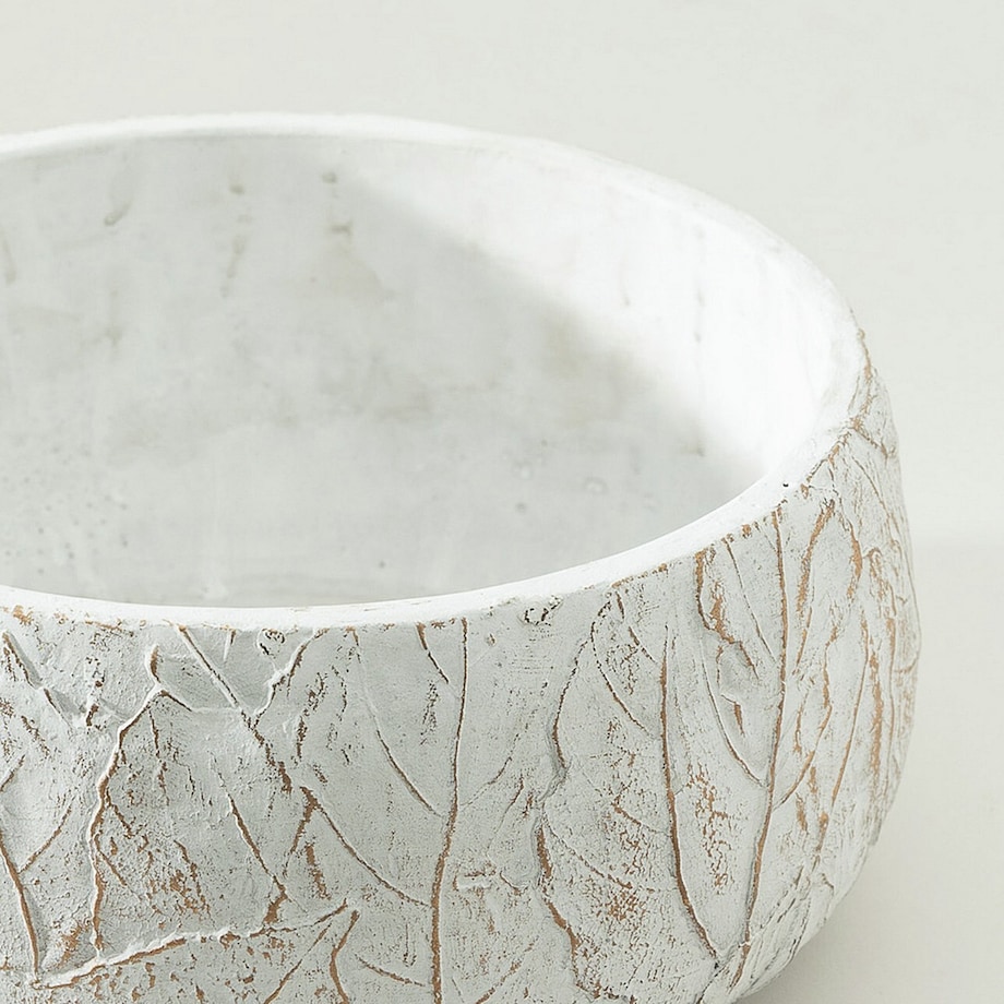 Osłonka na doniczkę Leaf I 25x25x11 cm, 25x25x11 cm