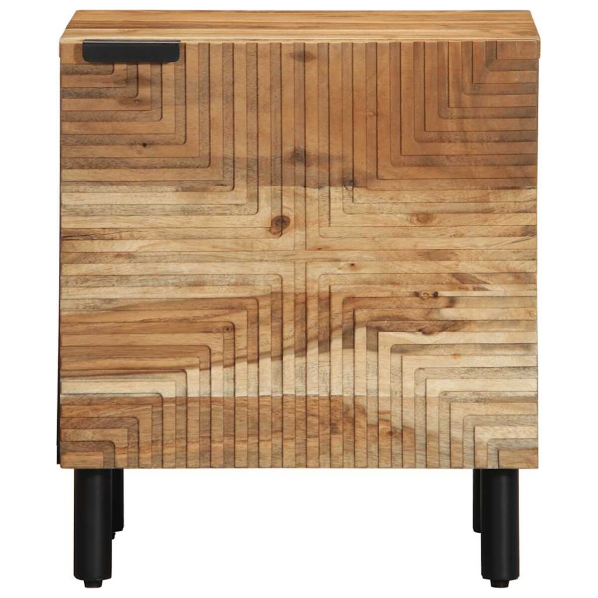 vidaXL Szafki nocne, 2 szt., 40x33x46 cm, lite drewno akacjowe