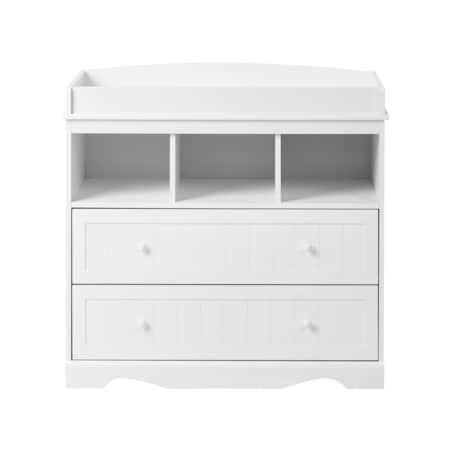 Komoda z przewijakiem VIRDEN Biały