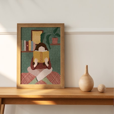 Muno Puzzle "Home Alone" by Ola Kryngiert Puzzle 500 el. w eco woreczku