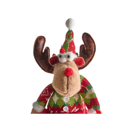 Zestaw 2 dekoracji świątecznych VATNDALSVATNET Renifer 38 cm Kolorowy