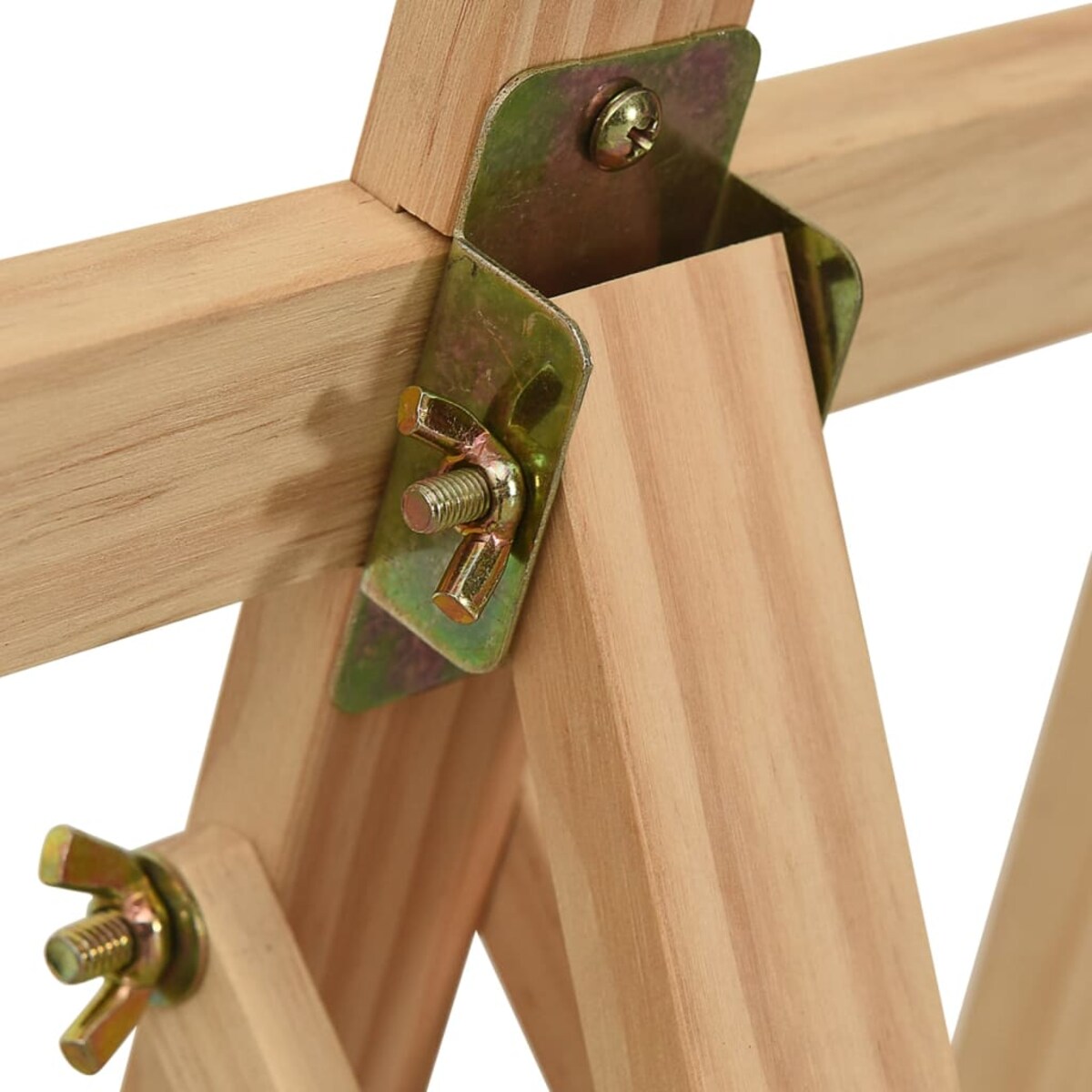 vidaXL Sztaluga malarska, 53,5x95x127 cm, lite drewno sosnowe